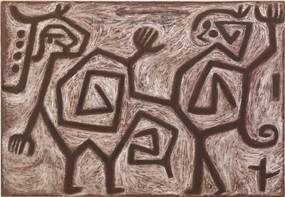 Duetto di Litigio, 1938 da Paul Klee