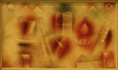 Natura morta con frammenti da Paul Klee