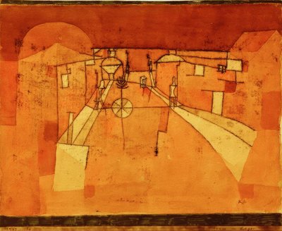 Strada nel campo da Paul Klee