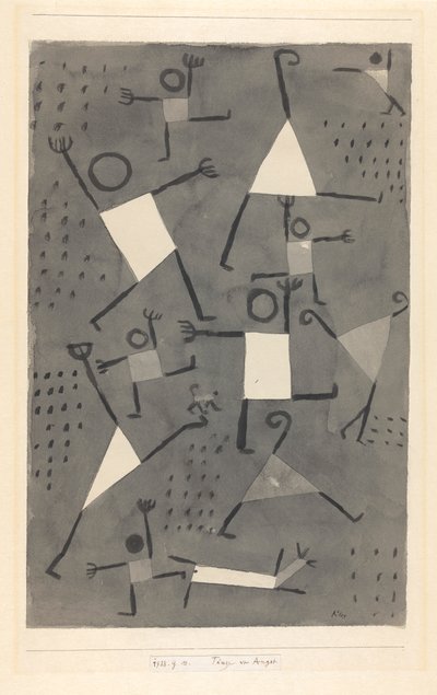 Tänze vor Angst da Paul Klee