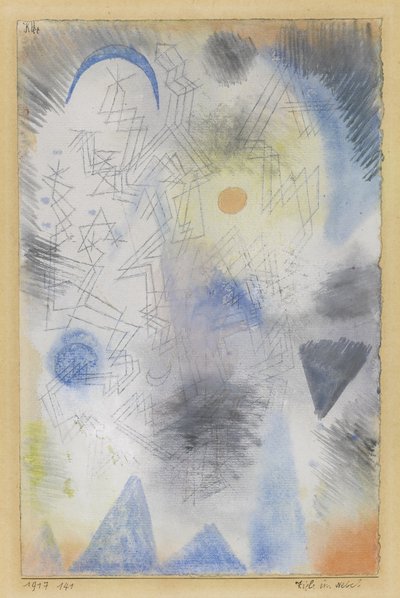 Bersagli nella nebbia, 1917 da Paul Klee