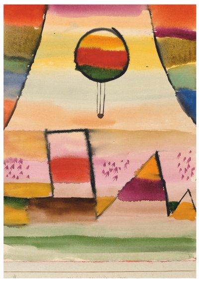 Il pallone nella finestra, 1929 da Paul Klee