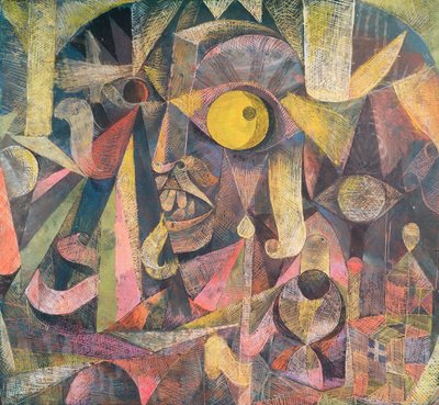 La luna era in declino, mi mostrava la smorfia di un inglese, un Lord Mal Fame da Paul Klee