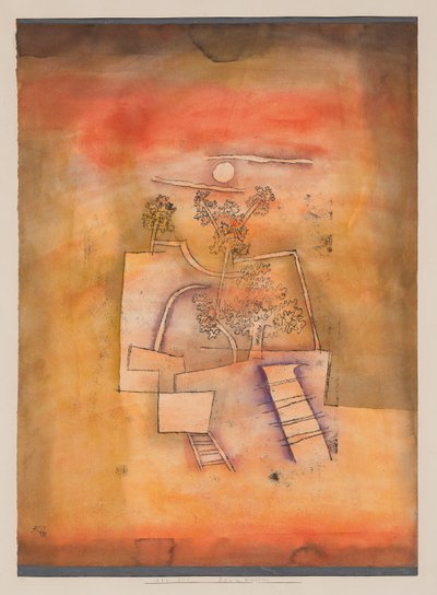 Cultura degli alberi, 1924 da Paul Klee