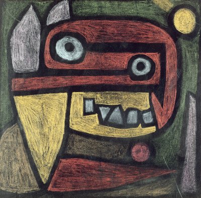 Senza titolo (Maschera: animale selvatico) c.1939 da Paul Klee