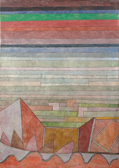 Vista sul paese fertile da Paul Klee