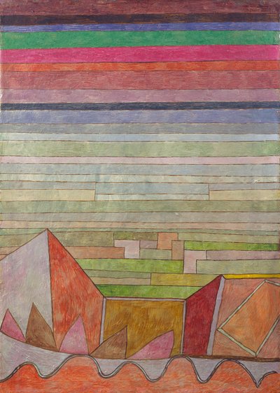 Vista sul paese fertile, 1932 da Paul Klee