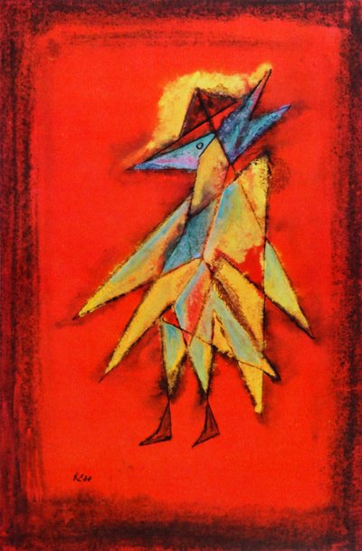 Uomo uccello visionario, c.1930 da Paul Klee