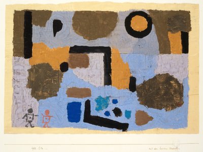 Con i due perduti, 1938 da Paul Klee