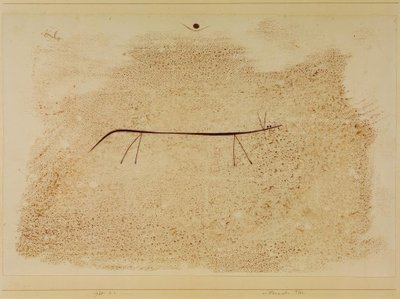 Animale in allerta da Paul Klee