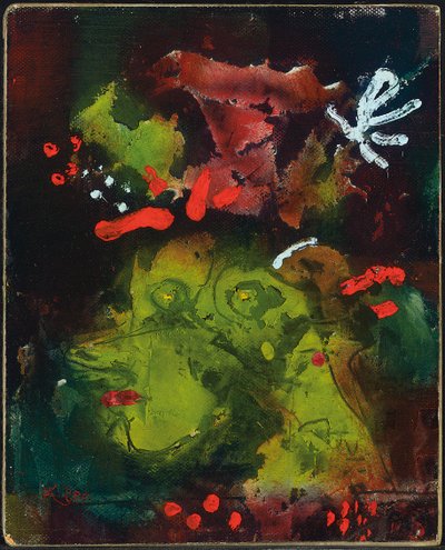 Donna nella sua Tenuta della Domenica da Paul Klee