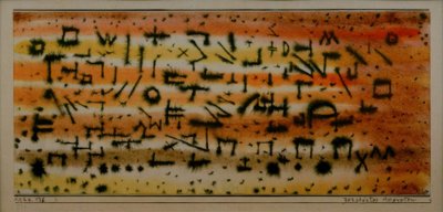 Egitto distrutto da Paul Klee