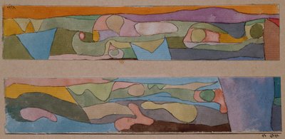 Due piccoli acquerelli da Paul Klee