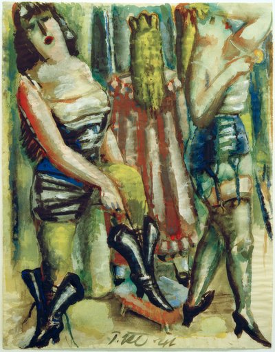 Tre donne nel camerino da Paul Kleinschmidt