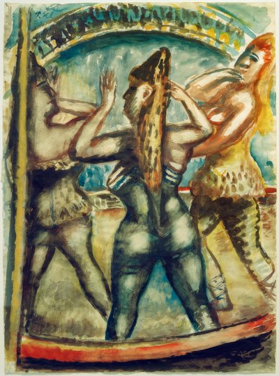 Tre donne nel circo da Paul Kleinschmidt