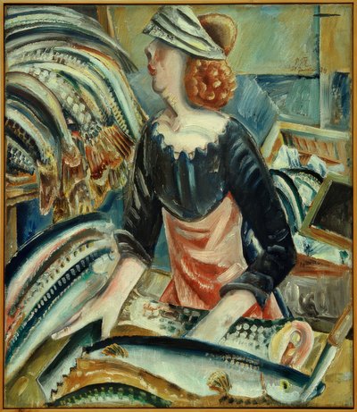 Venditrice di pesce da Paul Kleinschmidt