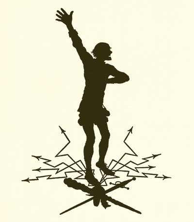 Sogno di una notte di mezza estate, silhouette da Paul Konewka
