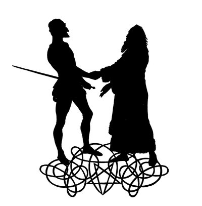 Faust e Mefistofele da Paul Konewka