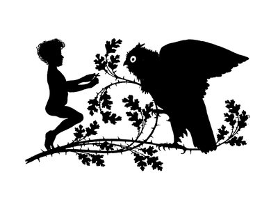 Silhouette per Puks Natlige Bedrifter da Paul Konewka