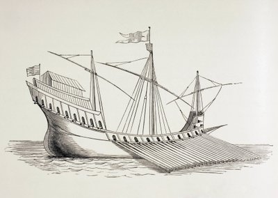 Galea del 16° secolo. da Paul Lacroix
