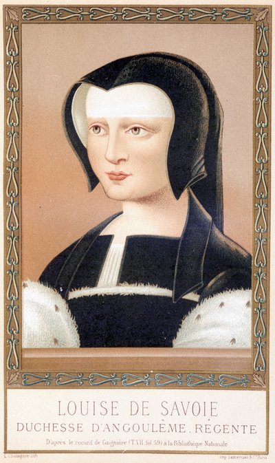 Ritratto di Luisa di Savoia (1476-1531), Duchessa d