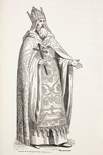 Prester John, noto anche come Presbyter Johannes. da Paul Lacroix