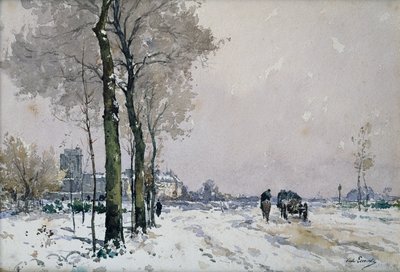 I Dintorni di una Città, Inverno da Paul Lecomte