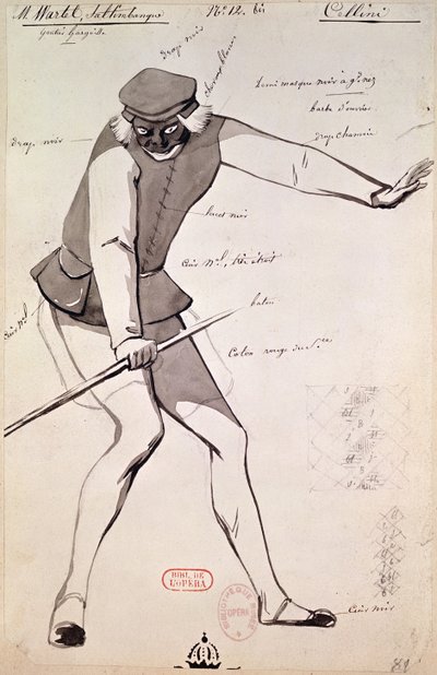 Costume per un acrobata in 
