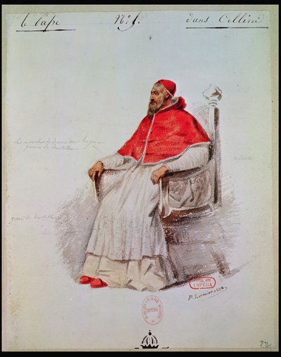Costume per Papa Clemente VII in 