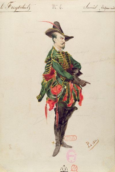 Costume del cacciatore Samiel per l
