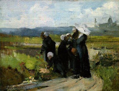 Gli orfani di Bayeux (olio su tavola) da Paul Louis Delance