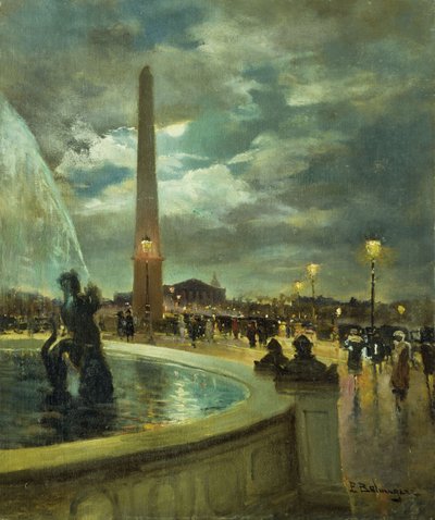La Place de la Concorde da Paul Marcel Balmigere