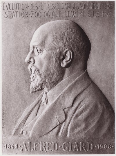 Alfred Giard (1846-1908), zoologo, ritratto da Paul Marie Louis Pierre Richer