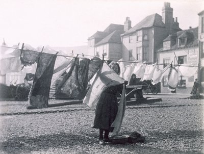 Stendere il bucato, Hastings Old Town da Paul Martin