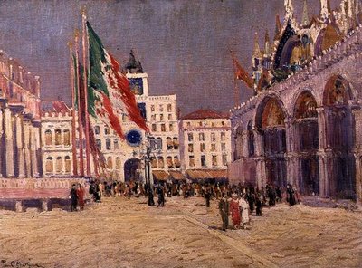 Giorno di festa, c.1925 da Paul Mathieu