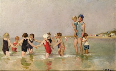 Bambini che fanno il bagno da Paul Michel Dupuy
