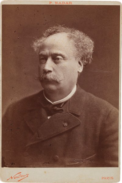 Alexandre Dumas, figlio 1824-1895, c. 1886 da Paul Nadar