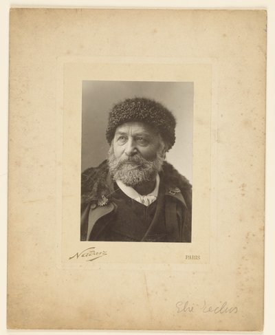 Élie [Élisèe] Reclus da Paul Nadar