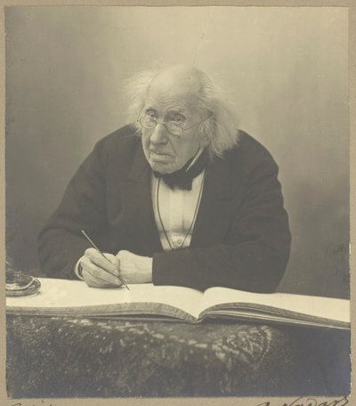 Marie-Eugène Chevreul da Paul Nadar