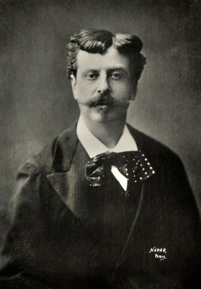 Ritratto di Alphonse De Neuville (foto) da Paul Nadar