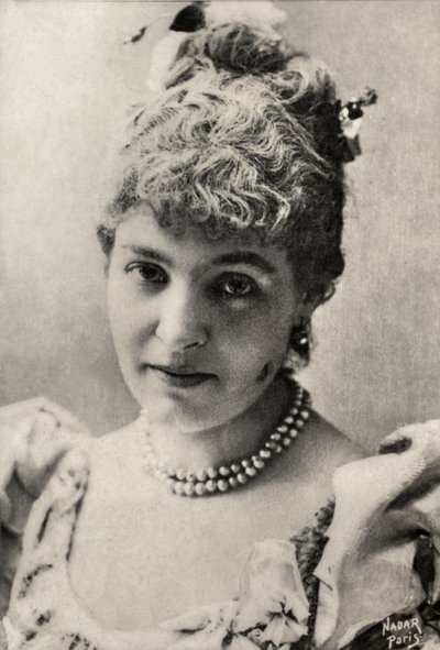 Ritratto di Emilie Mily Meyer (foto) da Paul Nadar