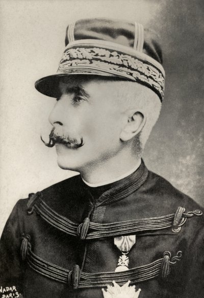 Ritratto del generale francese Auguste De Galliffet (foto) da Paul Nadar