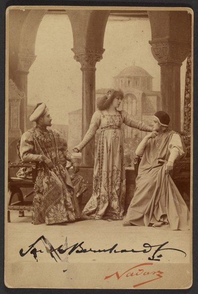 [Sarah Bernhardt come Gismonda] da Paul Nadar