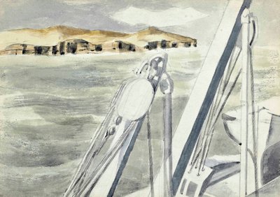 Costa vicino a Gibilterra da Paul Nash