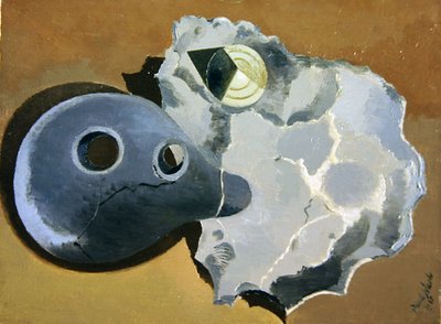 Incontro di due oggetti da Paul Nash