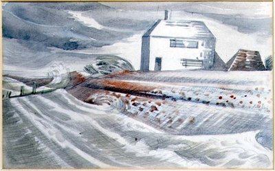 Casa sul mare, Dymchurch, Kent da Paul Nash