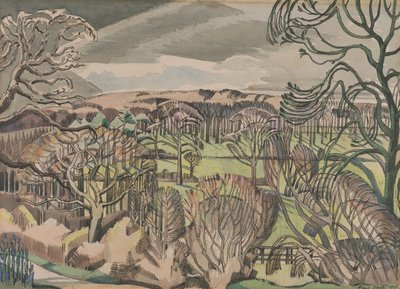 Paesaggio a Fulmer, Buckinghamshire da Paul Nash