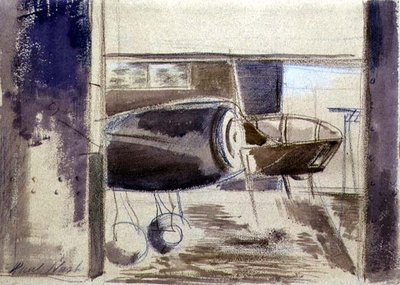 Blenheim dal naso lungo da Paul Nash