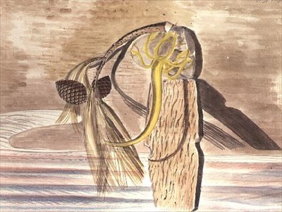 Oggetti sulla sabbia da Paul Nash