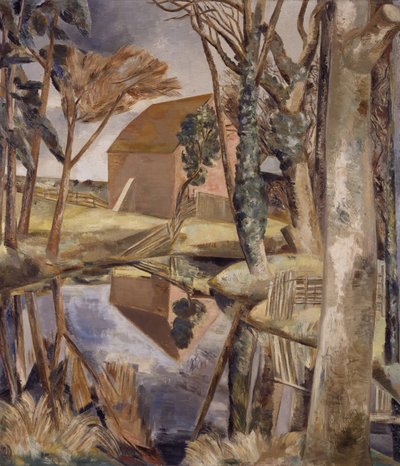 Stagno di Oxenbridge, 1927-28 da Paul Nash